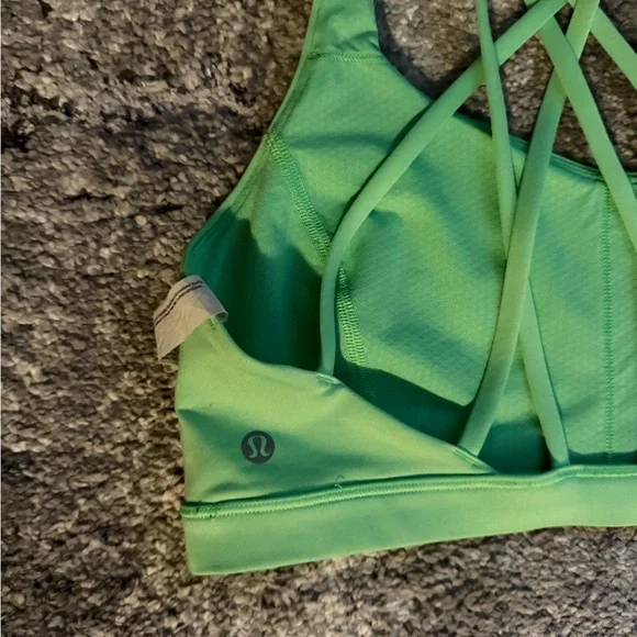 Lululemon Athletica Light Green Sports Bra - Picture 6 of 10